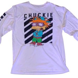 Rugrats Chucky Finister graphic long sleeve shirt